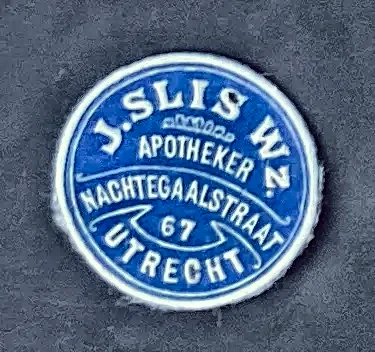 Sluitzegel Apotheker J. Slis Wz. – Utrecht