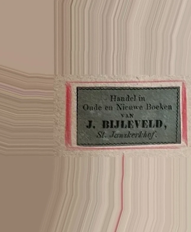 Boekhandel J. Bijleveld – St. Janskerkhof Utrecht