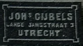 Sluitzegel Joh. Gijbels, Utrecht
