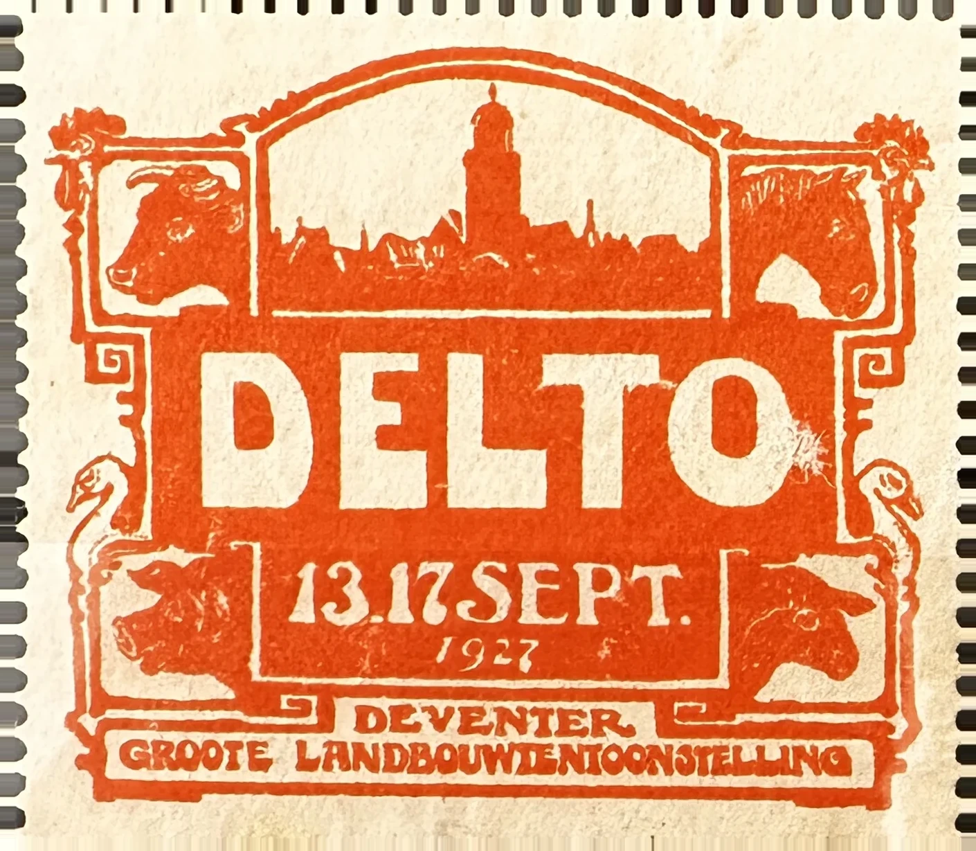 DELLO – Groote Landbouwtentoonstelling Deventer 1927