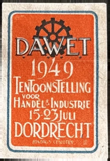 DAWET Tentoonstelling voor Handel & Industrie, Dordrecht 1949