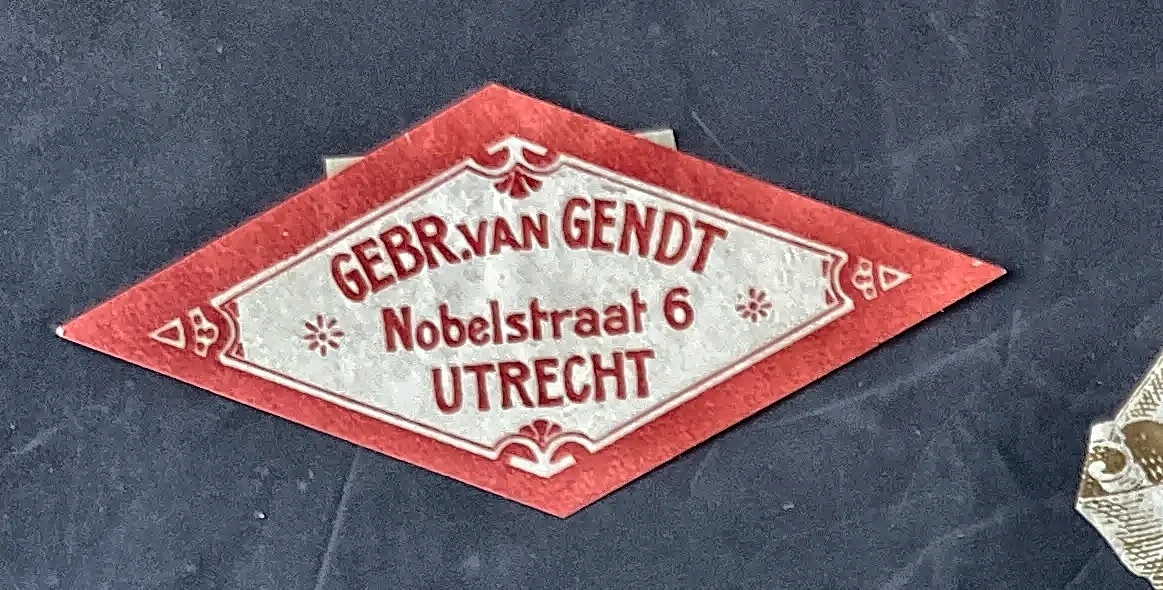 Sluitzegel Gebr. van Gendt, Utrecht