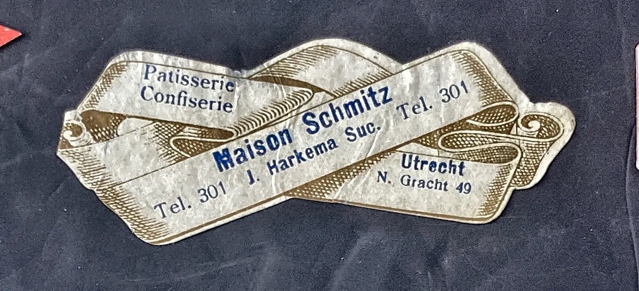 Sluitzegel Maison Schmitz – Patisserie & Confiserie Utrecht