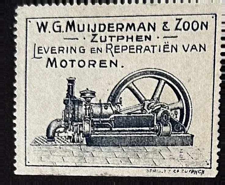 W.G. Muijderman & Zoon – Levering en Reparatie van Motoren, Zutphen