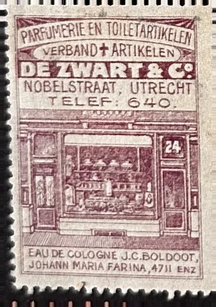 De Zwart & Co. — Parfumerie en Toiletartikelen, Utrecht