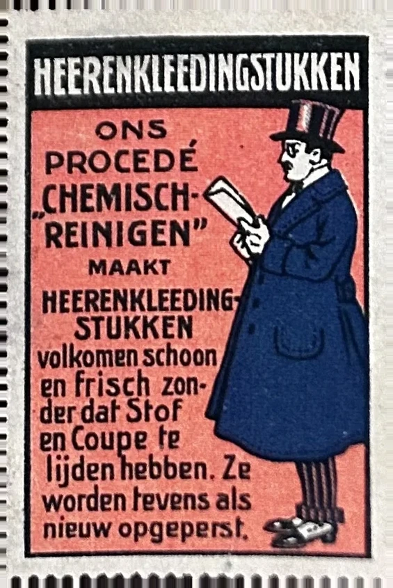 Sluitzegel Heerenkleedingstukken – Chemisch Reinigen