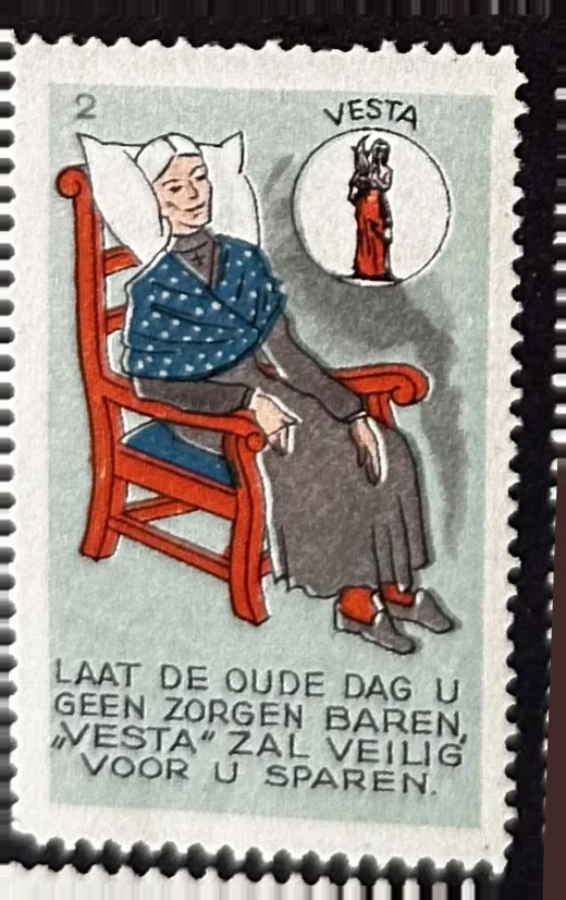 Vesta spaarproduct – 'Laat de oude dag u geen zorgen baren'