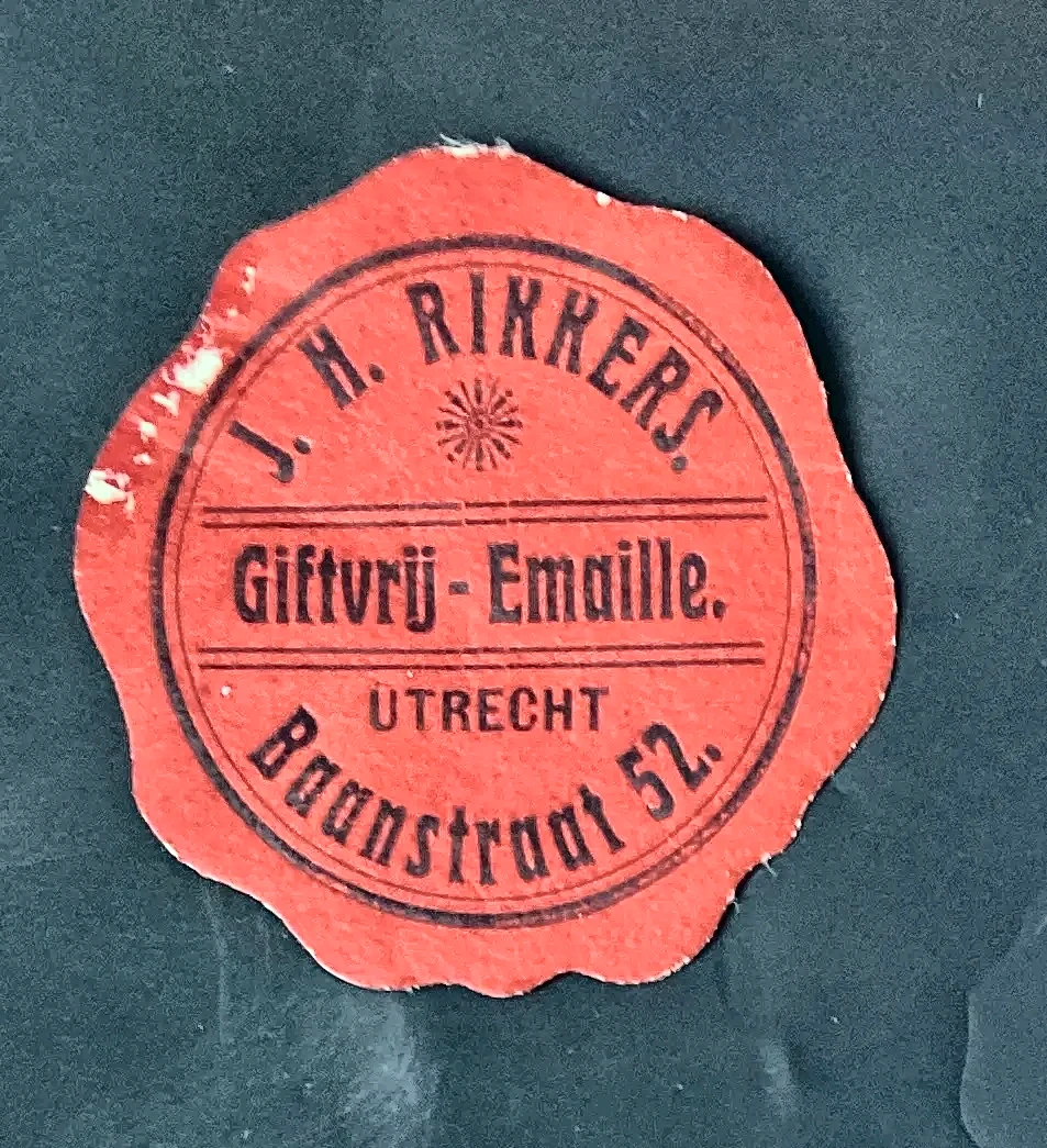 J.H. Rikkers – Giftvrijemaille Utrecht