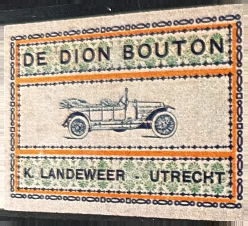 De Dion-Bouton — K. Landeweer Utrecht