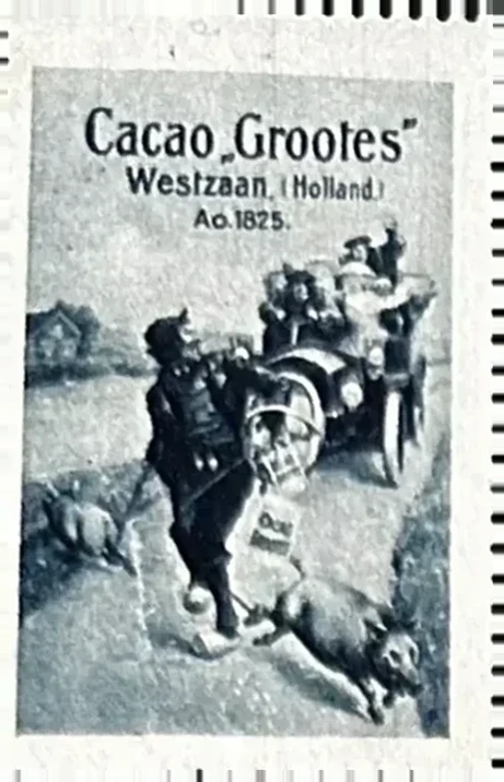 Cacao Grootes – Westzaan, Holland (Ao. 1825)