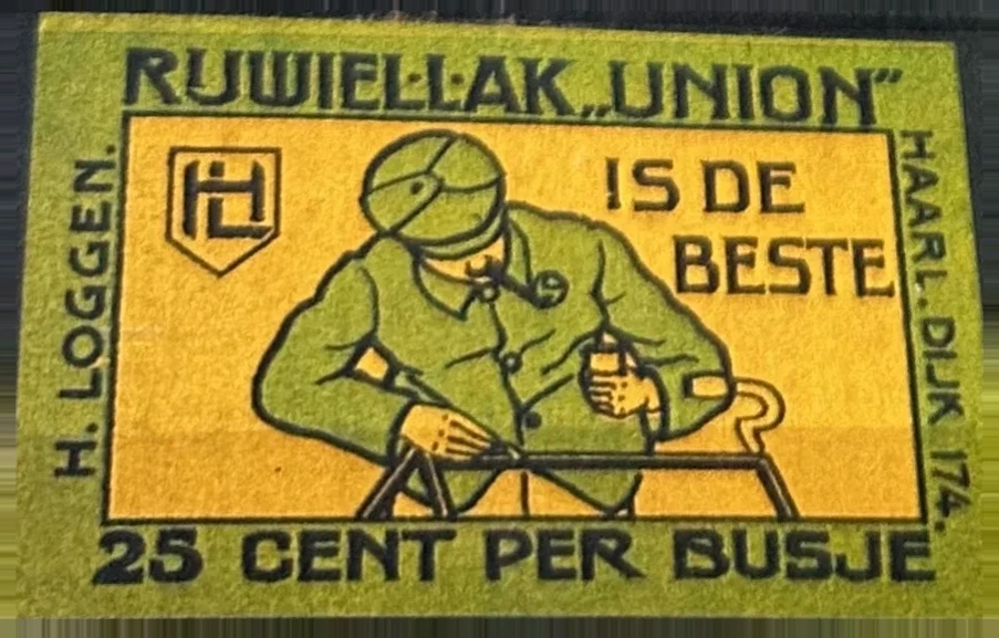 Rijwiellak Union – H. Loggen, Amsterdam