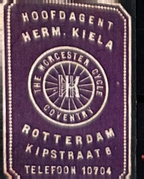 Hoofdagent Herm. Kiela – The Worcester Cycle, Rotterdam