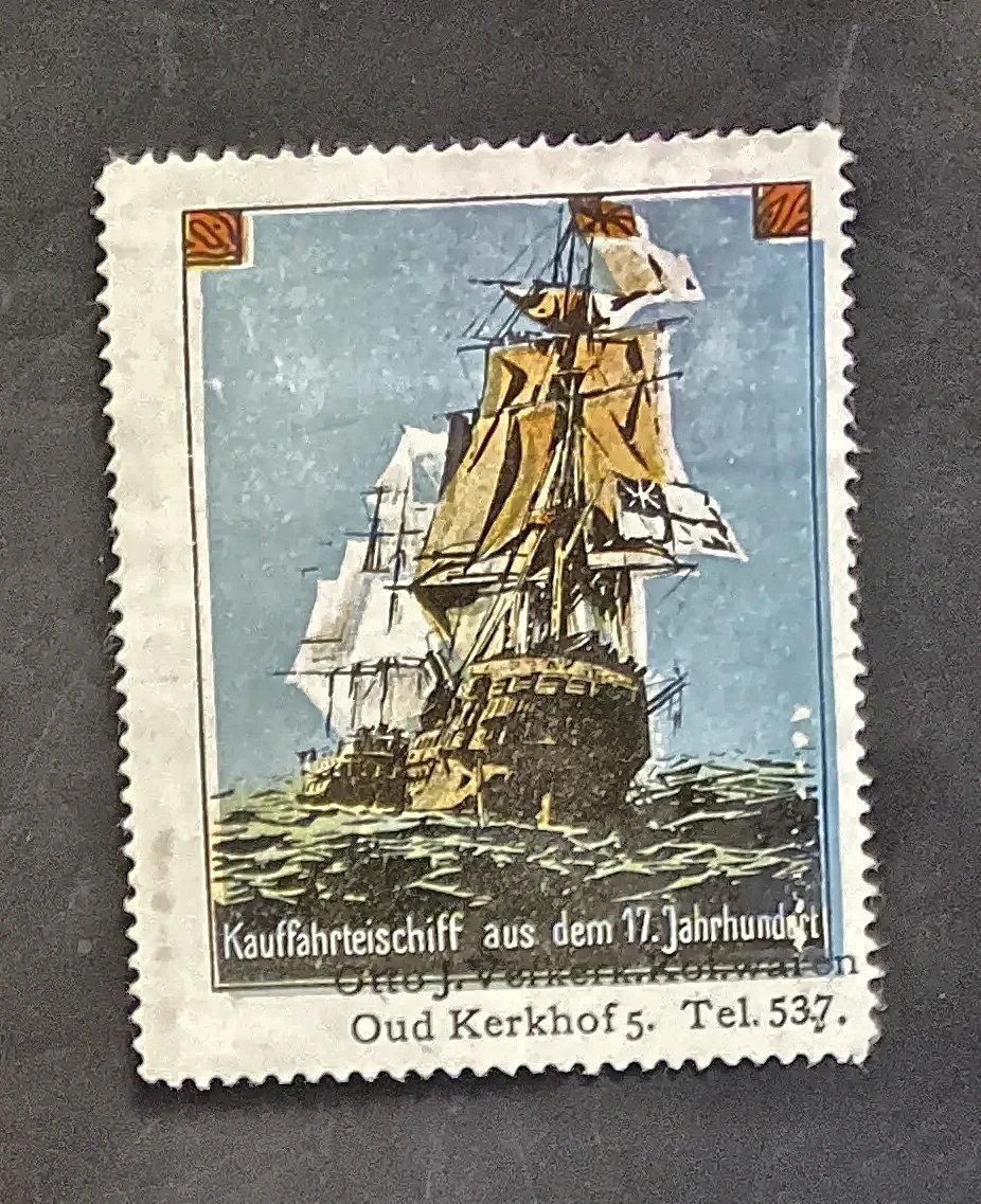 Kauffahrteischiff aus dem 17. Jahrhundert – Otto J. Vurker