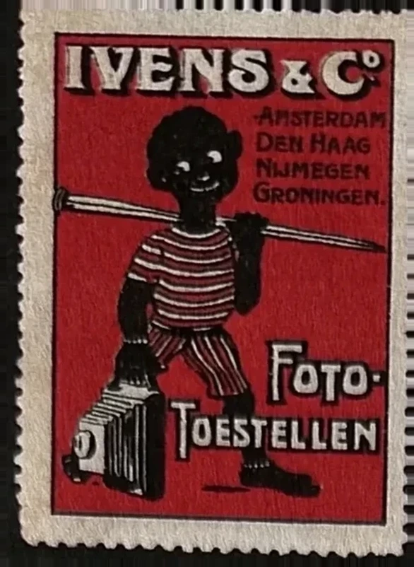 Ivens & Co. Foto-Toestellen reclamesluitzegel