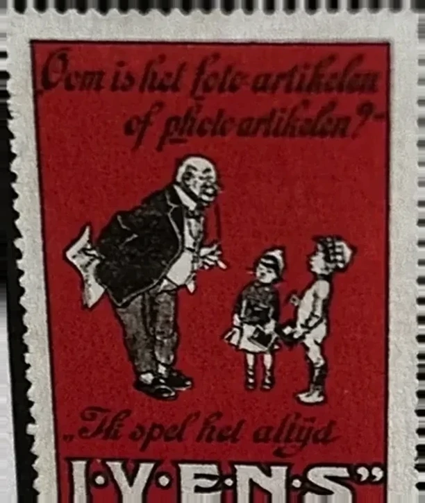 I·V·E·N·S – Foto-artikelen reclamesluitzegel