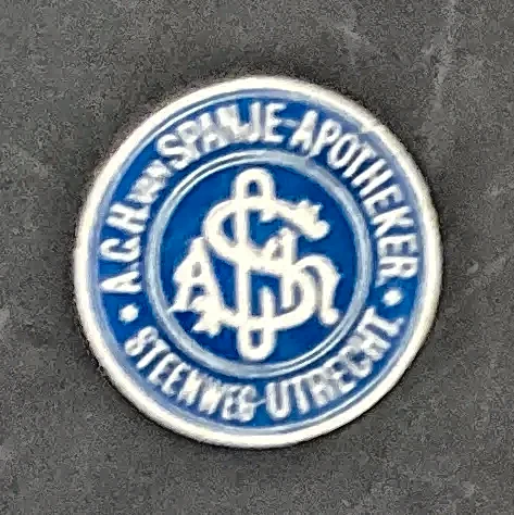 Sluitzegel Apotheek A.G.H. van Spanje – Utrecht