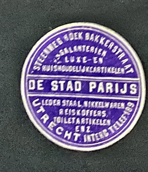 Sluitzegel De Stad Parijs – Utrecht