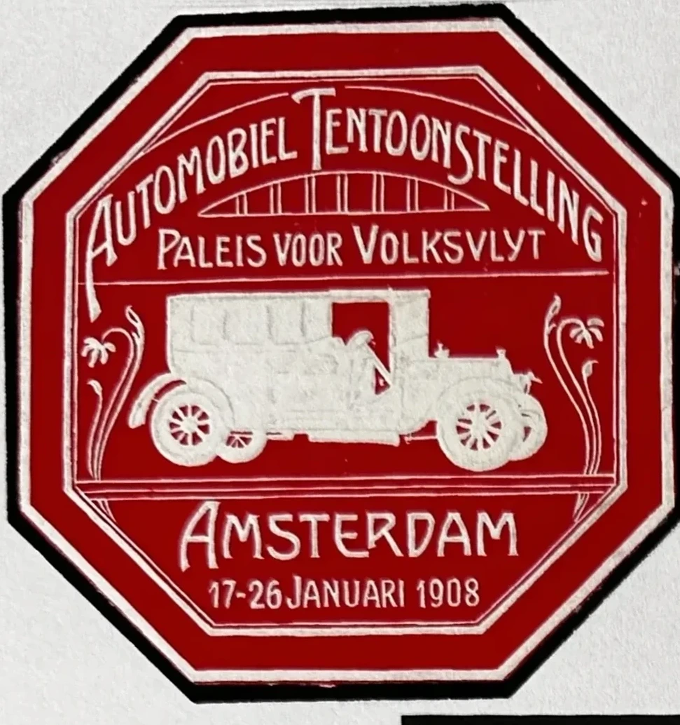 Automobiel Tentoonstelling – Paleis voor Volksvlijt, Amsterdam 1908