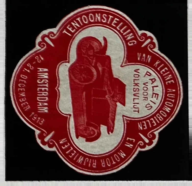 Tentoonstelling van Kleine Automobielen en Motorrijwielen – Amsterdam 1913