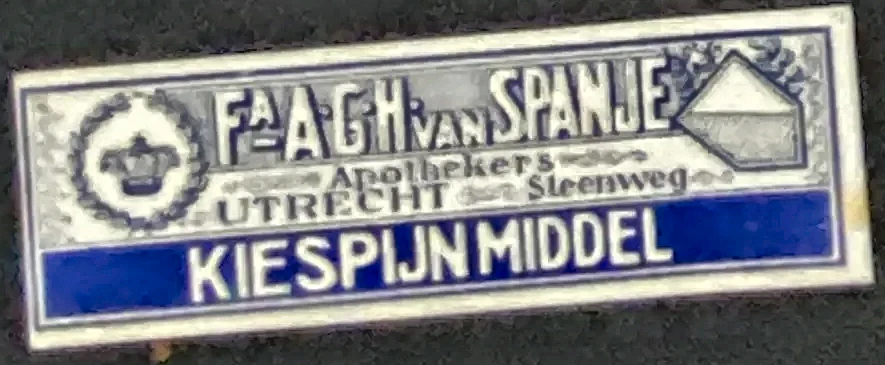 Sluitzegel Apotheek Van Spanje – Kiespijnmiddel Utrecht
