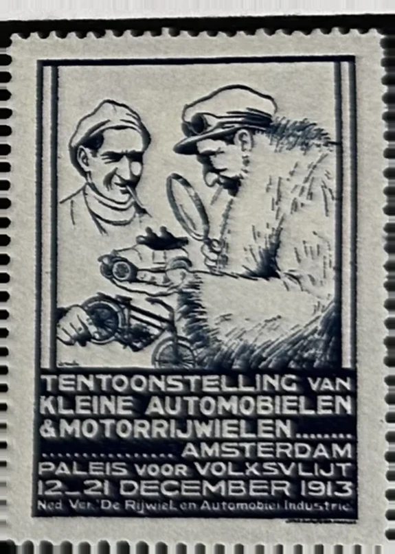 Tentoonstelling Kleine Automobielen & Motorrijwielen Amsterdam 1913