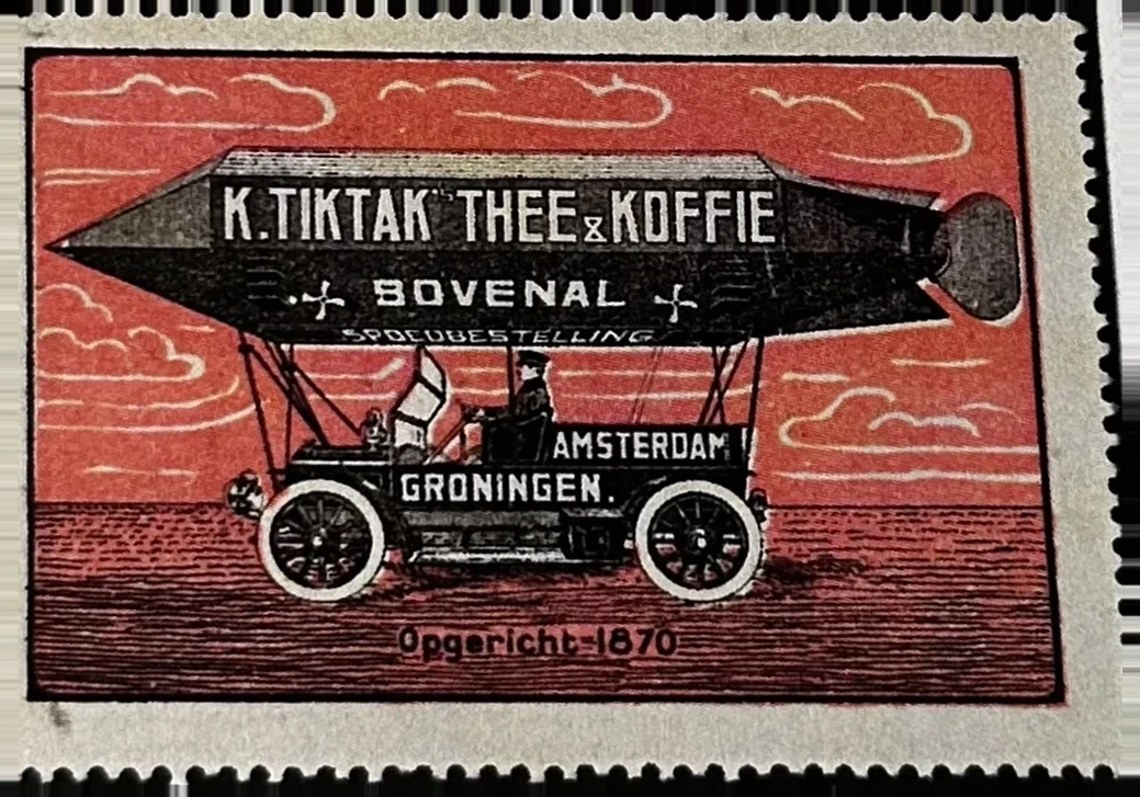 K. Tiktak Thee & Koffie – Bovenal Spoedbestelling