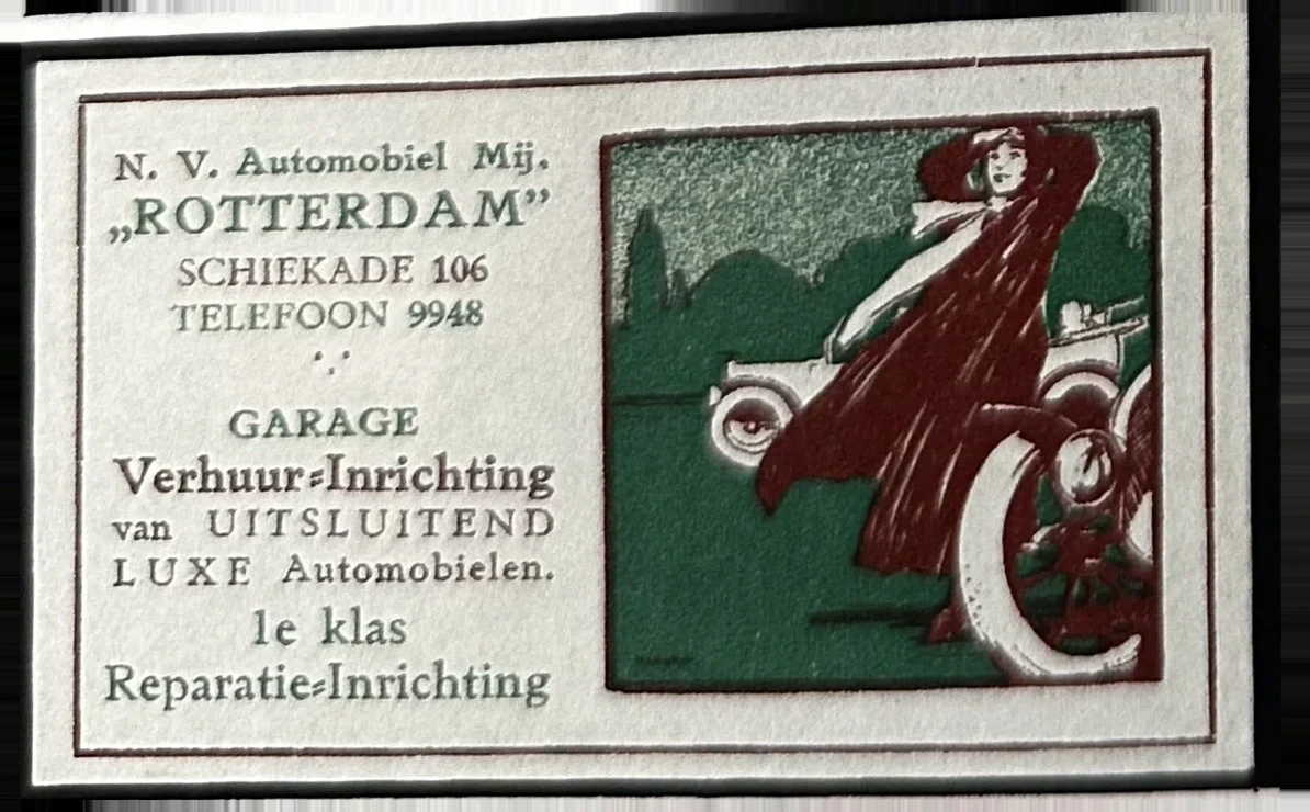 N.V. Automobiel Mij. 'Rotterdam' – Garage & Luxe Autoverhuur