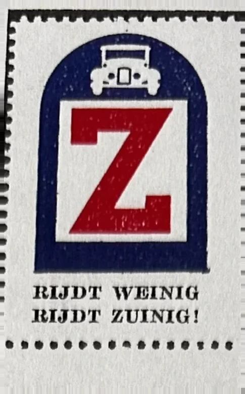 Rijdt Weinig, Rijdt Zuinig – verkeerscampagne sluitzegel