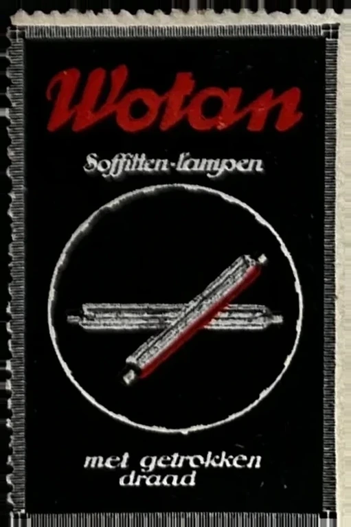 Wotan Soffitten-lampen — met getrokken draad