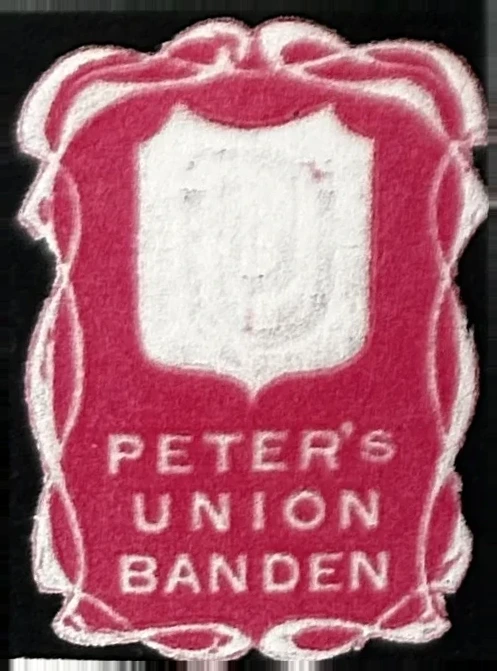Peter's Union Banden – reclamesluitzegel