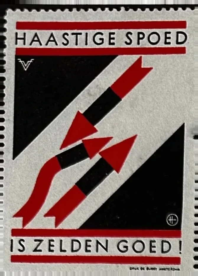Haastige Spoed Is Zelden Goed – Sluitzegel De Bussy Amsterdam