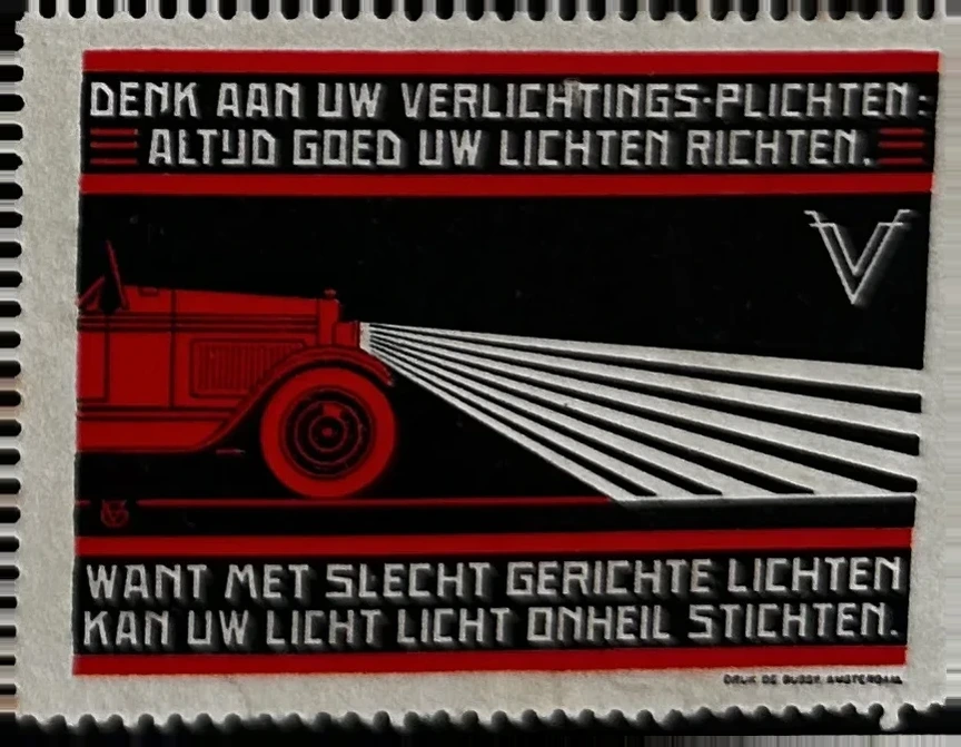 Verlichtingsplichten – Richt uw lichten goed (sluitzegel)