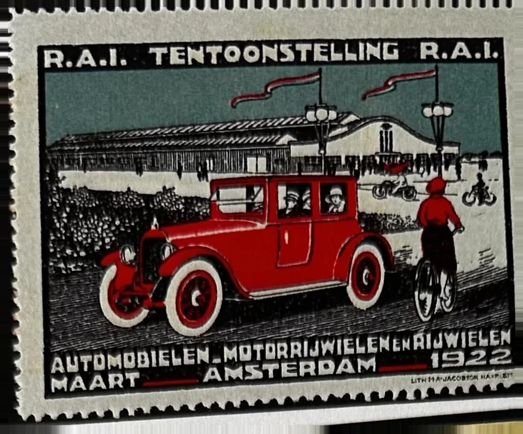 R.A.I. Tentoonstelling Amsterdam 1922 – Automobielen, Motorrijwielen en Rijwielen