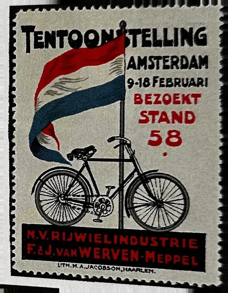 Tentoonstelling Amsterdam – N.V. Rijwielindustrie Van Werven Meppel