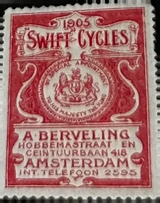 Swift Cycles – A. Berveling Amsterdam 1905