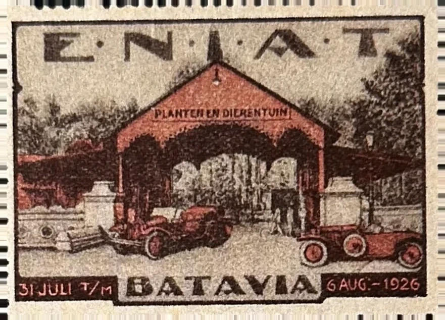 E.N.A.T. Batavia 1926 – Eerste Nederlandsch-Indische Automobiel Tentoonstelling
