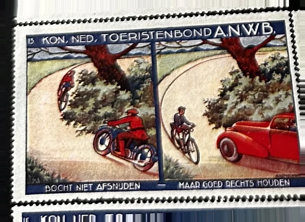 ANWB Verkeersveiligheidszegel – Bocht niet afsnijden