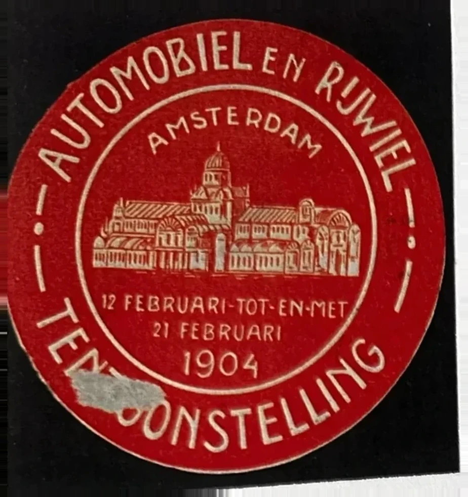 Automobiel en Rijwiel Tentoonstelling Amsterdam 1904