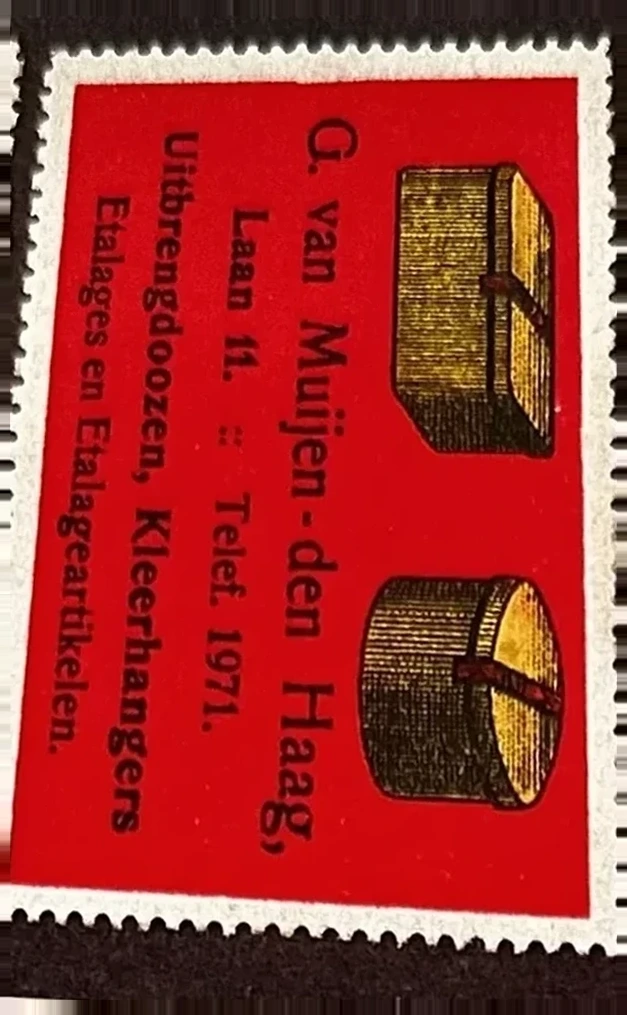 G. van Muijen – Uitbrengdozen en Kleerhangers, Den Haag