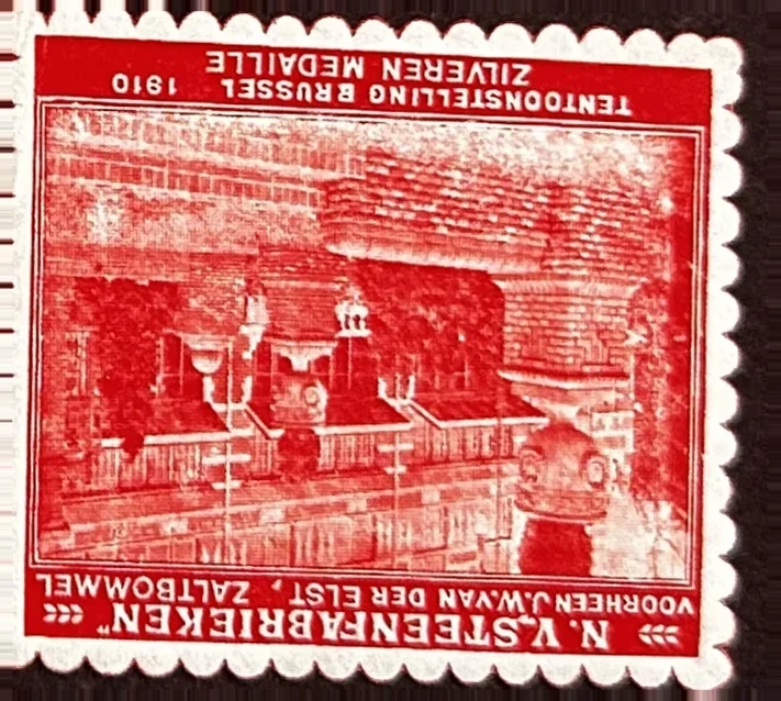 N.V. Steenfabrieken Van der Elst – Zaltbommel – Zilveren Medaille Brussel 1910