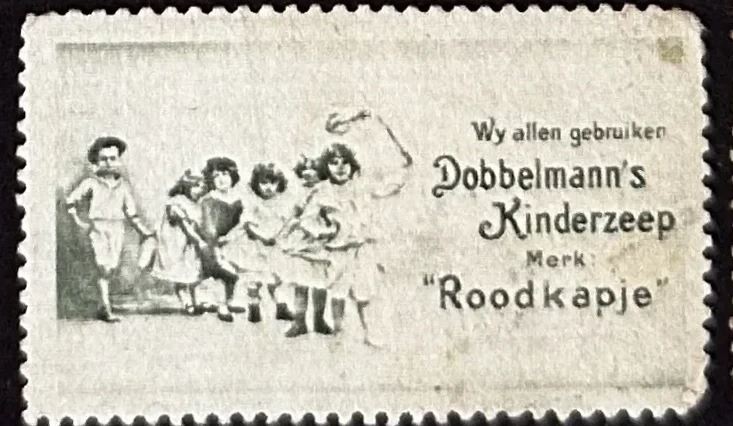 Dobbelmann's Kinderzeep – Merk Roodkapje