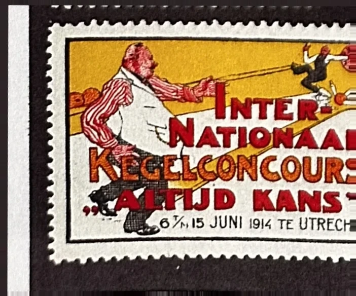 Internationaal Kegelconcours Utrecht 1914