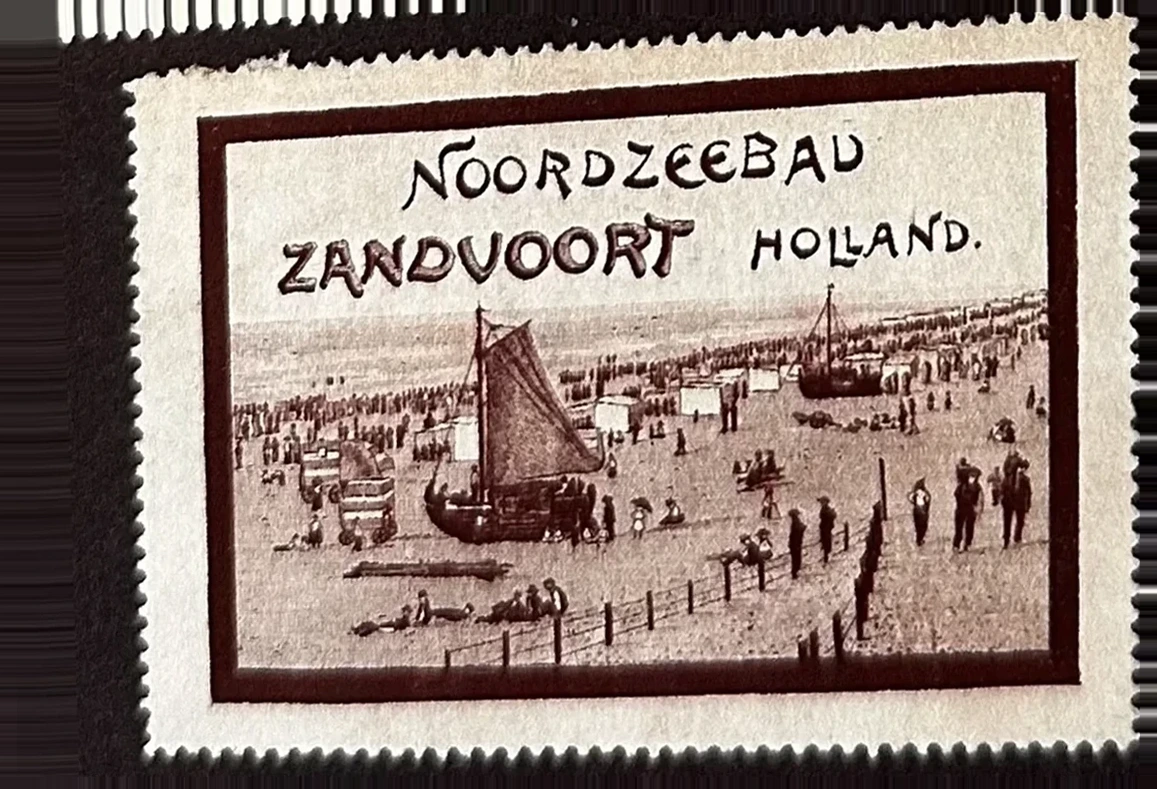 Sluitzegel Noordzeebaad Zandvoort, Holland