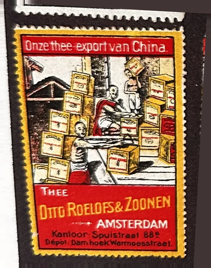 Thee Otto Roelofs & Zoonen Amsterdam – Theëxport vanuit China