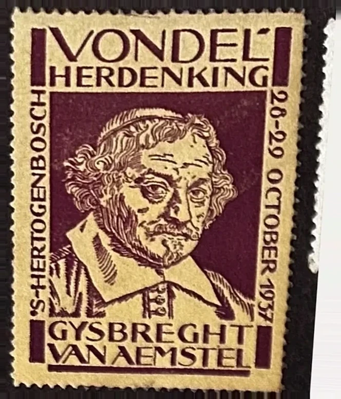 Vondel Herdenking 's-Hertogenbosch 1937