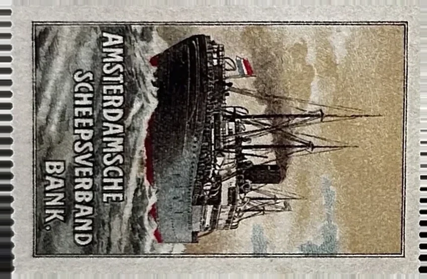 Amsterdamsche Scheepsverband Bank – Maritieme sluitzegel