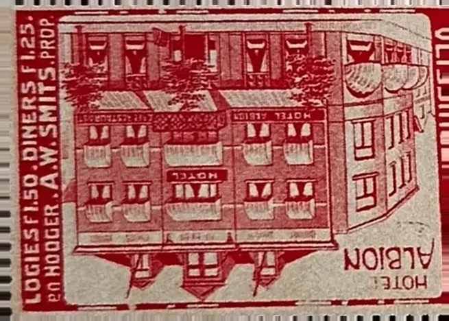 Hotel Albion Vlissingen – Sluitzegel A.W. Smits