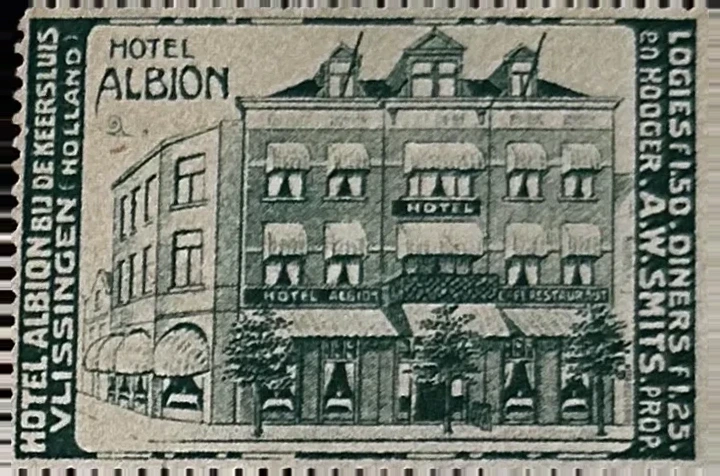 Sluitzegel Hotel Albion, Vlissingen