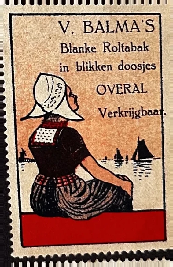 V. Balma's Blanke Roltabak – sluitzegel