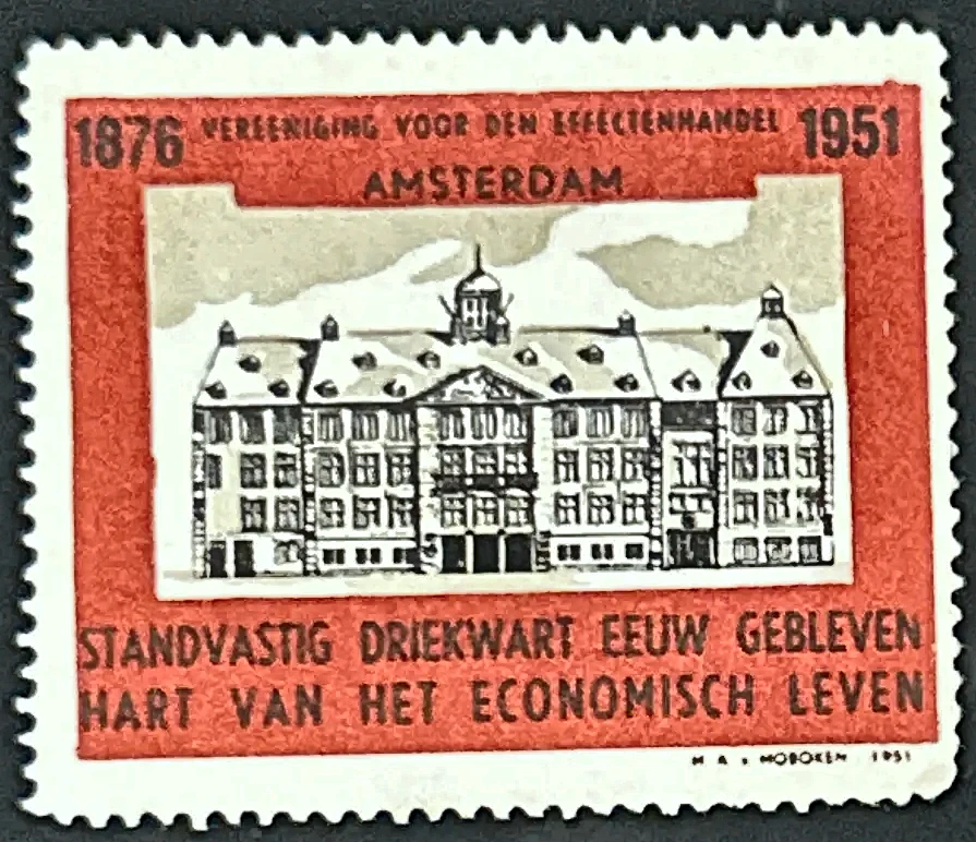 75 jaar Vereeniging voor den Effectenhandel Amsterdam 1876-1951